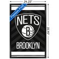 thumbnail image 3 of Brooklyn Nets 24'' x 35'' Logo Framed Poster, 3 of 5