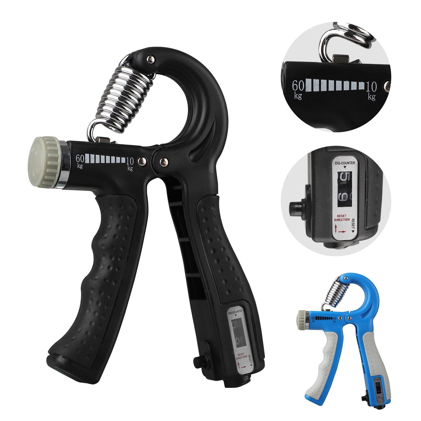 Forearm Hand Grip Strengthener Trainer Adjustable Resistance 10132Lbs