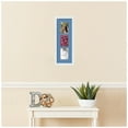 thumbnail image 2 of ArtToFrames Collage Photo Picture Frame with 3 - 3.5x5" Openings, Framed in White with Liberty Blue and Black Mats (CDM-3966-864), 2 of 8