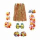 thumbnail image 4 of Conjunto de traje perfecl para adultos vestido nacional ajustable Cosplay Multicolor 60CM, 4 of 8