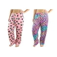 thumbnail image 1 of Comfy Lifestyle Women's Ladies Plush Soft Fleece Pajama Sleep Lounge Pants Sleepwear, 1 of 2