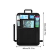 thumbnail image 4 of Vehicle Storage Bag Polyester Pouch Organizer Trunk Hangable Interior Rear Seat Decoration Sorting Container Large Capacity, 4 of 7