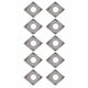 thumbnail image 5 of Cnc lathe tool solid carbide turning insert indexable solid carbide blade carbide blade cutting machining accessory 10Pcs CNC Lathe Turning Insert Indexable Solid Carbide Blade ANGGREK Otros, 5 of 8