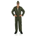 thumbnail image 2 of Fun Shack Mens Aviator Flightsuit Costume Sunglasses Adult Pilot Halloween Halloween Green L, 2 of 5
