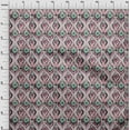 thumbnail image 4 of oneOone Rayon Pink Fabric Tessellation Quilting Supplies Print Sewing Fabric By The Yard 56 Inch Wide, 4 of 8