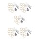 thumbnail image 2 of Cortina de ventana LED Cateissary Control remoto 5Conjunto Púrpura, 2 of 6