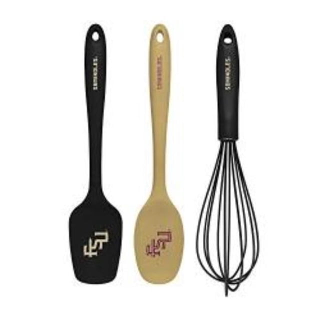 Collection KUSFSS1601 NCAA Florida Seminoles Kitchen Utensil Set - 3 Piece