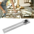 thumbnail image 3 of 0-200mm Stainless Steel Marking Gauge，Woodworking Measuring Tools Metal Marking Gauge, Light gray (1 Piece), 3 of 7