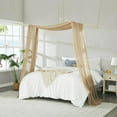 thumbnail image 2 of Warm Home Designs 55 Inches Wide x 8 Yard Long Taupe Sheer Bulk Fabric for Wedding Arch Decorations or Crafts. AF TAUPE 288, 2 of 4