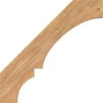 thumbnail image 3 of 3 1/2"W x 34"D x 34"H Balboa Smooth Knee Brace, Western Red Cedar, 3 of 4