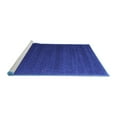 thumbnail image 2 of Ahgly Company Machine Washable Indoor Rectangle Abstract Blue Contemporary Area Rugs, 3' x 5', 2 of 4