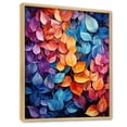 thumbnail image 2 of Designart "Dreaming Among Colorful Leaves" Leaves Floater Framed Canvas Prints, 2 of 5