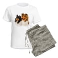 thumbnail image 5 of CafePress - Rough Collie Women's Light Pajamas - Women's Short Sleeve Print T-Shirt and Pants Light Cotton Pajama Set, 5 of 7