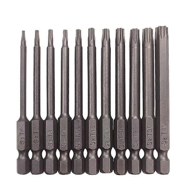 Screwdriver Bit Set,Steel Star 6 Point Screw Driver Kit Tool | Walmart ...