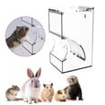 thumbnail image 2 of Food Container for Squirrels Seed Dispenser Cage Indoor Hamster Hedgehogs, 2 of 10