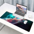 thumbnail image 3 of Planet Mouse Pad 31.5x11.8 Inches Fantastic Cartoon Universe Starry Sky Nebula Pattern Printed Game Mouse Pad for Home Studio Keyboard Table Mat BDHYMN83, 3 of 6