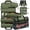 Roll-1680D-Green, variant on 16-Inch Heavy Duty Tool Bag, 19-Pockets Tool Box Organizer, Portable Toolbag W/Soft Handle for Organized Storage, Mechanic Gifts for Men Dad Husband Fathers Day, Wide Mouth Electrician Toolbox, Green