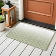 thumbnail image 5 of Bathroom Rugs 2x3 Ft, Sage Green Moroccan Non Slip Area Rugs for Kitchen Bedroom Entryway, Abstract Stripes Ombre Modern Washable Carpet Runner Rug Floor Mats for Bedroom Home Decor, 5 of 9