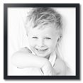 thumbnail image 2 of ArtToFrames 22" x 22" Black Satin Picture Frame, 22x22 inch Black MDF Poster Frame (WOM-5180), 2 of 8