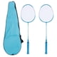 thumbnail image 3 of Raqueta De Bádminton Para Estudiantes De 2 Uds, Raqueta De Bádminton Dual Con Forma Encantadora, Práctica Para Niños Adultos Como Regalo De Ocio Y Entrenamiento Cergrey Azul, 3 of 8