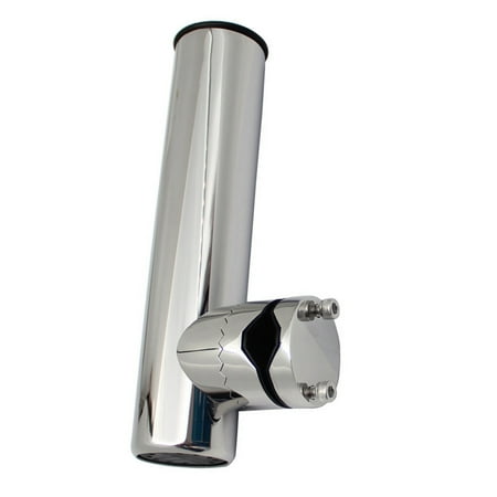 ROZYARD Stainless Fishing Rod Holder Clamps On Rail Mounting 19-25/22-32mm Rail Mounted