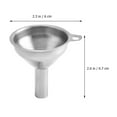 thumbnail image 2 of unbranded Embudo Metálico Para Cocina Resistente Y Fácil De Limpiar Con Colgante Plateado, 2 of 8