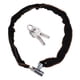 thumbnail image 2 of Bloqueo de cable de bicicleta 80CM Heavy Duty cable de acero inoxidable bloqueo de bicicleta para bicicleta de seguridad al aire libre (negro), 2 of 6