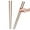 2 pair, variant on Guo 16.5 Inches Cooking Chopsticks, 2 Pairs Wooden Long Chop Sticks Reusable for Noodles Frying Hotpot