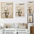 thumbnail image 4 of Designart "Moonlit Galanthus Display III" Snowdrops Floater Framed Wall Decor, 4 of 5