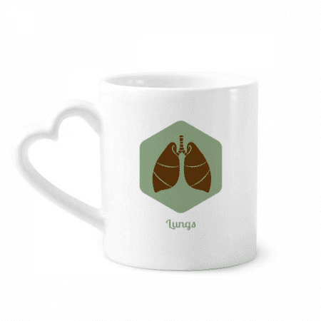 

Body Lung Mug Coffee Cerac Drinkware Glass Heart Cup