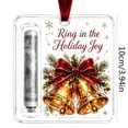 thumbnail image 5 of Xlokein Christmas Cash Gift Ornament, Acrylic Money Holder Hanging Decor, Unique Christmas Decoration for Christmas Tree, Fireplace, 5 of 5