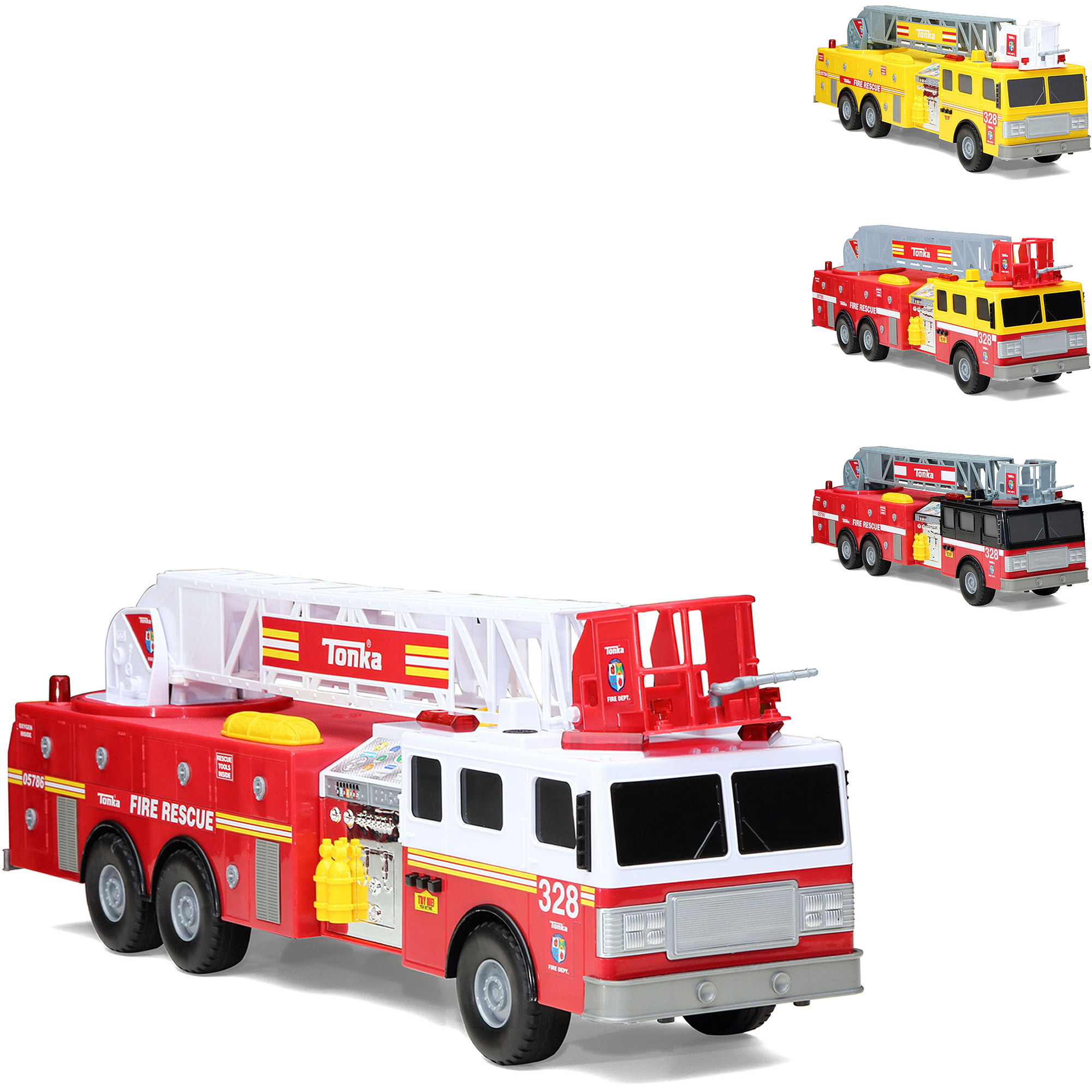 Toy fire trucks creator kit