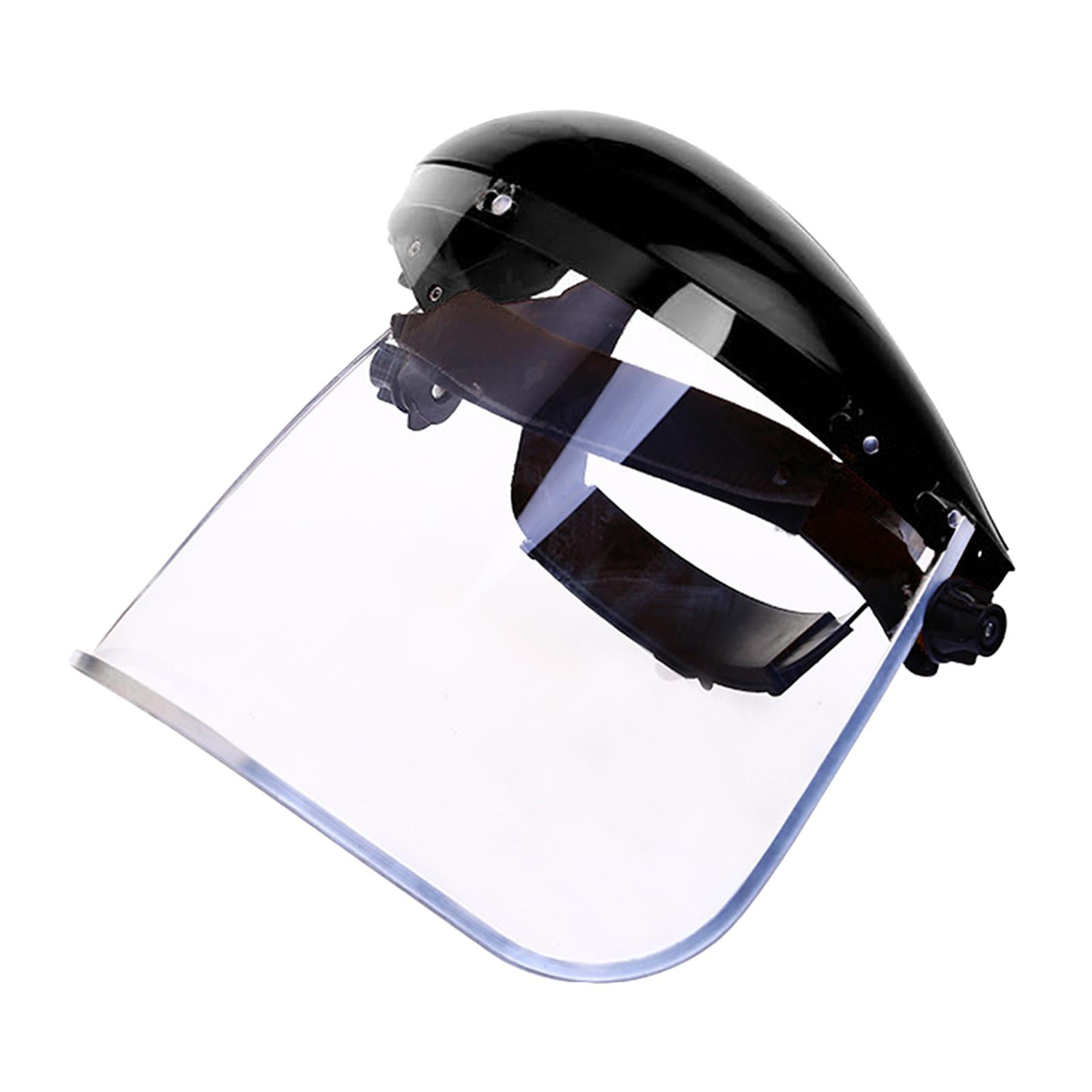 Grinding Face Shield Clear Face Shield Helmets Welding Safety Raisable Visor USA 