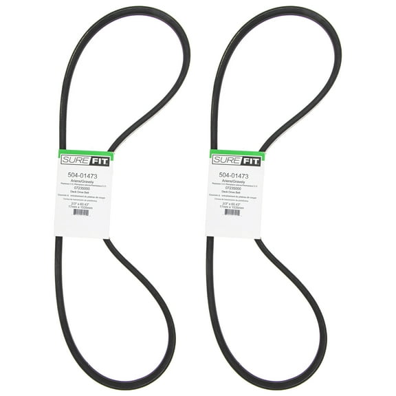 SureFit Deck Belt 07235000 Ariens Gravely Zoom Pro-Master 310 260Z 144Z 2552 2PK
