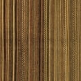 thumbnail image 1 of Ahgly Company Indoor Square Abstract Brown Modern Area Rugs, 4' Square, 1 of 4