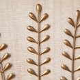 thumbnail image 4 of Gold Metal Leaf Wood Wall Plaque, 4 of 7