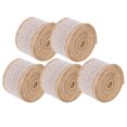 thumbnail image 2 of DIY Burlap Roll5Pcs Lace Linen Roll Lace Linen Roll Lace Burlap Roll Ultimate Reliability, 2 of 8
