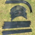 thumbnail image 5 of LUVCMFT Metal Garden Arch Trellis 6.3ft Climbing Plants Stands Wedding Party Arbor Floral Decor, 5 of 8