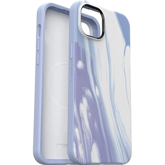 Restored OtterBox SYMMETRY SERIES+ Case for iPhone 14 Plus - Running Water (Blue) (Refurbished)