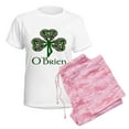 thumbnail image 6 of CafePress - O'brien Shamrock Women's Light Pajamas - Women's Short Sleeve Print T-Shirt and Pants Light Cotton Pajama Set, 6 of 7
