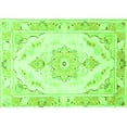 thumbnail image 1 of Ahgly Company Indoor Rectangle Persian Green Traditional Area Rugs, 3' x 5', 1 of 1