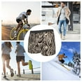 thumbnail image 4 of Fuzoiu Leopard And Zebra1 Print Men's Ultra Breathable Underwear,No Riding Up Boxer Briefs with ComfortFlexible Waistband-XX-Large, 4 of 5