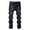 Black-f, variant on Trendy Boys Distressed Jeans High Street Baggy Jeans Kids 11-12 Years Jeans Boys