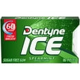 thumbnail image 2 of Dentyne Ice Sugar Free Gum (Spearmint 16 Piece Pack of 9), 2 of 3