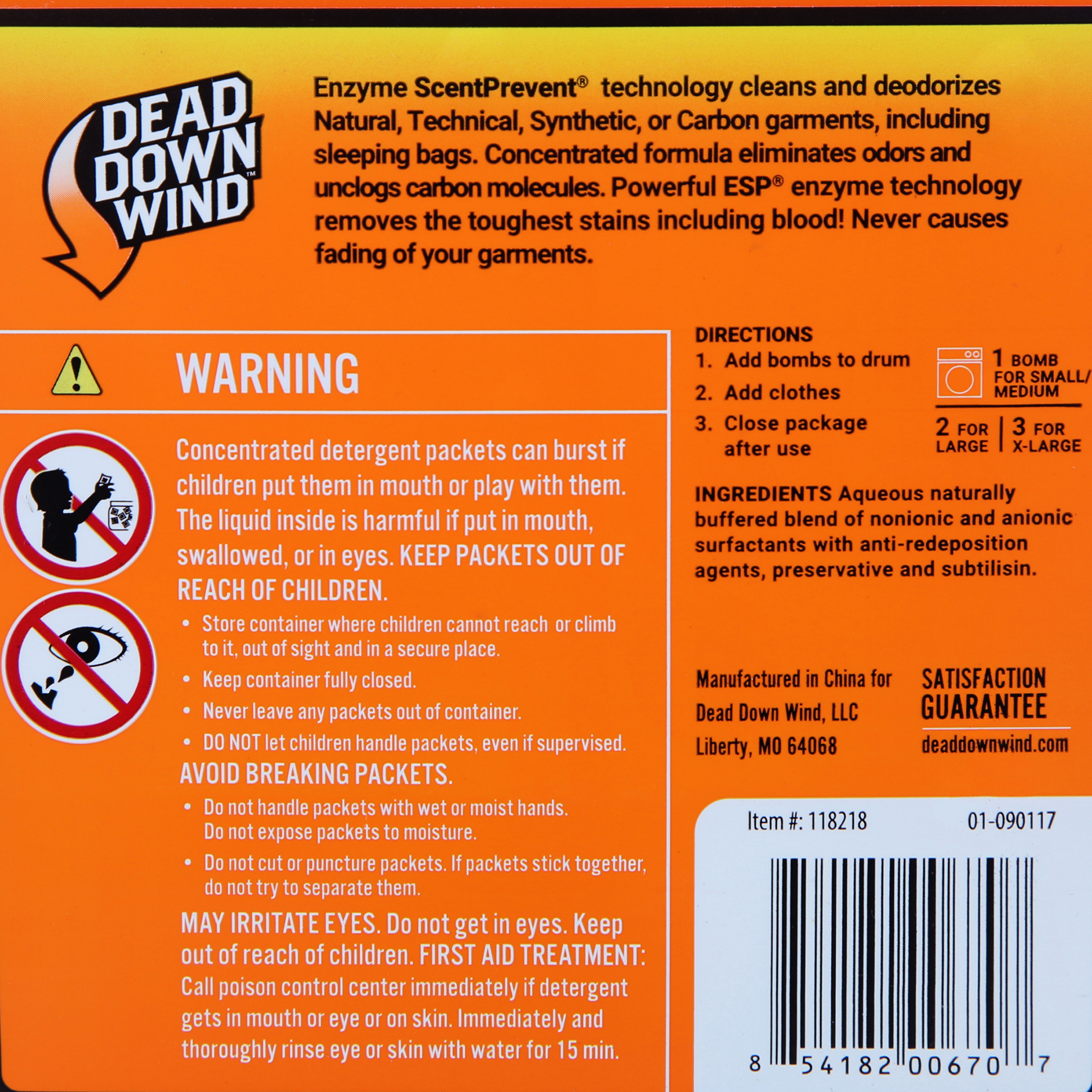  Dead Down Wind Laundry Bombs (28 Count Bag) : Sports & Outdoors