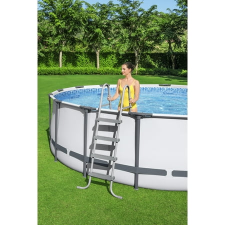 Bestway - MAX 16 x 4 Foot Above Ground Round Pool Set w/ Accessory Kit