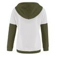 thumbnail image 5 of Vedolay Womens Crewneck Sweatshirt Hoodies for Women 2023 Oversized Sweatshirt Crew Neck Long Sleeve Casual Pullover Fall Clothes,Green M, 5 of 5