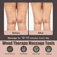 thumbnail image 5 of SPOCAX Curved Wooden Massage Roller,12 Wheel Wood Therapy Fasci Massage Tools,Lymphatic Drainage & Body Sculpting - Anti Cellulite Massager, 5 of 7