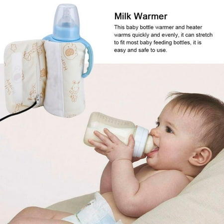 Lv. life USB Portable Travel Mug Milk Warmer Heater Bottle Heater Feeding Bottle Infant Storage Bag , Milk Warmer,Bottle Heated