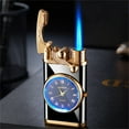 thumbnail image 2 of DcGZvy Torch Lighter Candle Lighter Butane Lighter Cool Lighters with Watch Refillable Windproof Lighters Vintage Lighters Metal Lighter Gifts for Men Valentine's Day Gifts, 2 of 9